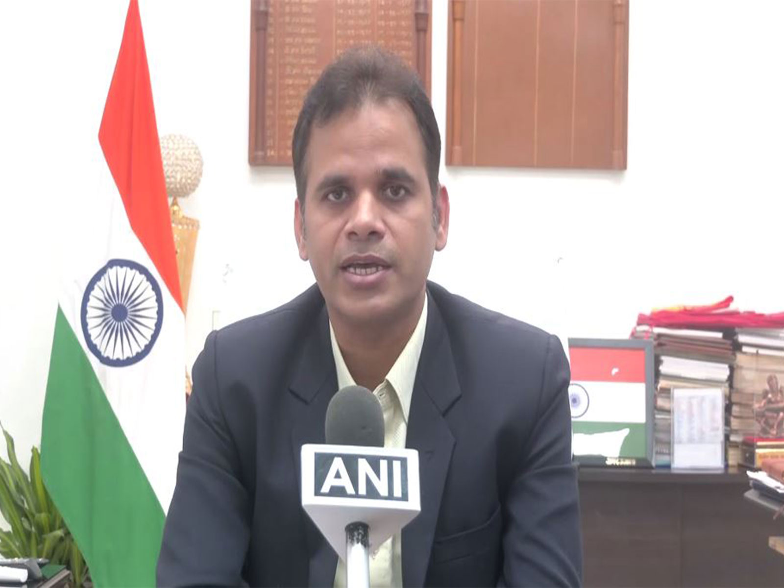 Pankaj Kumar Singh, Chief Public Relations Officer of North Eastern Railway (Photo/ANI)
