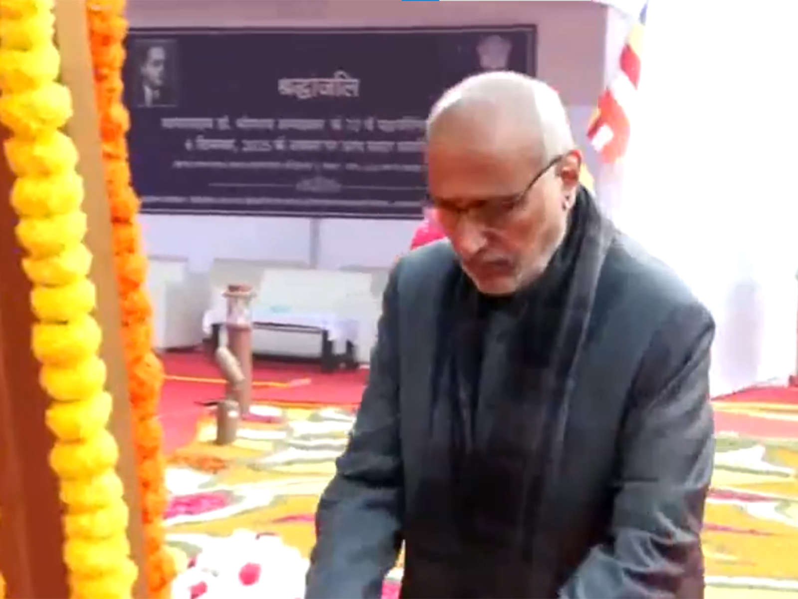 Vice President CP Radhakrishnan pays tribute to Dr. B.R. Ambedkar on his death anniversary, at the Parliament. (Photo/ANI) Vice President CP Radhakrishnan pays tribute to Dr. B.R. Ambedkar on his death anniversary, at the Parliament. (Photo/ANI)