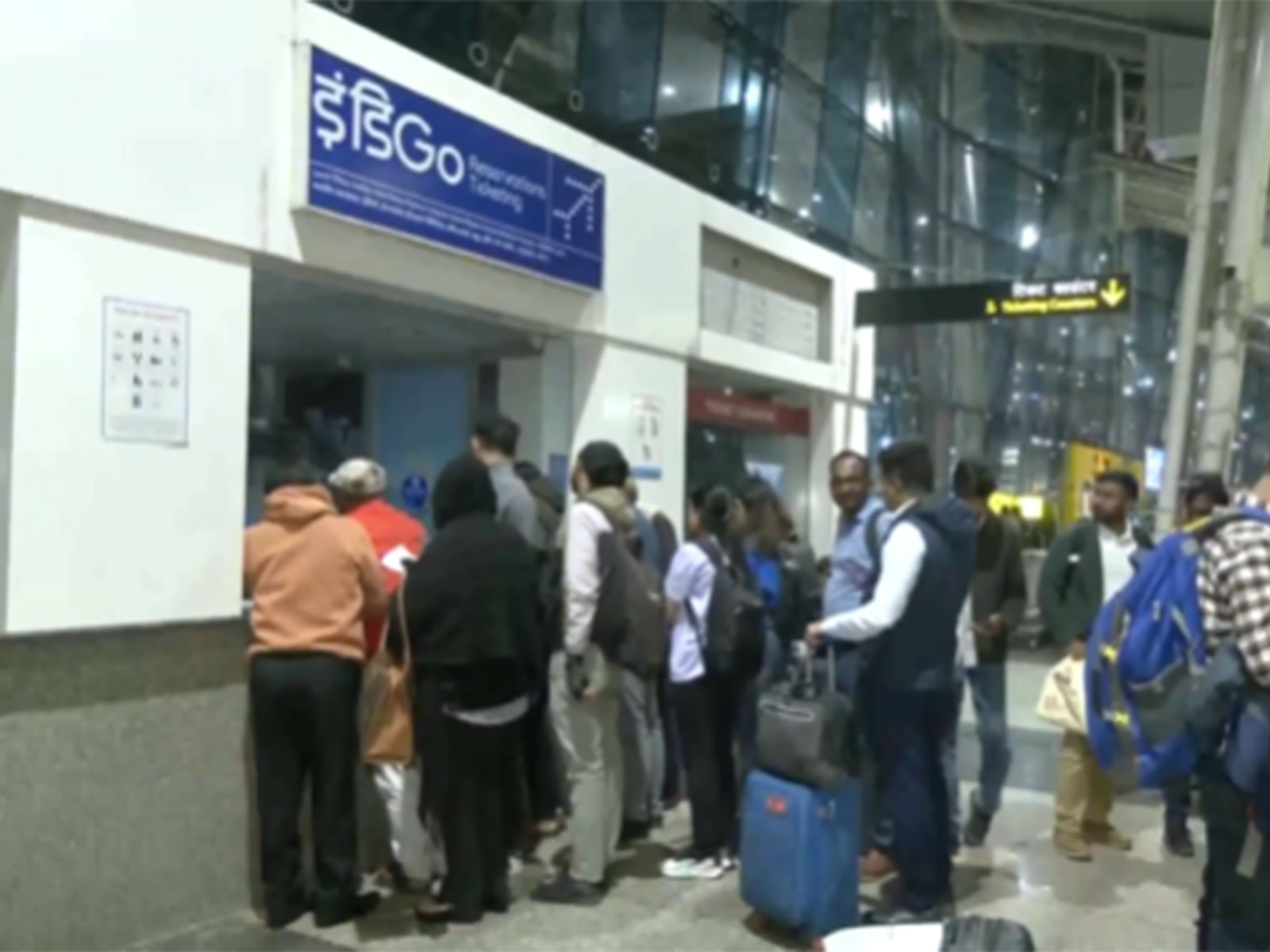 Passengers at Indore Airport (Photo/ANI) Passengers at Indore Airport (Photo/ANI)