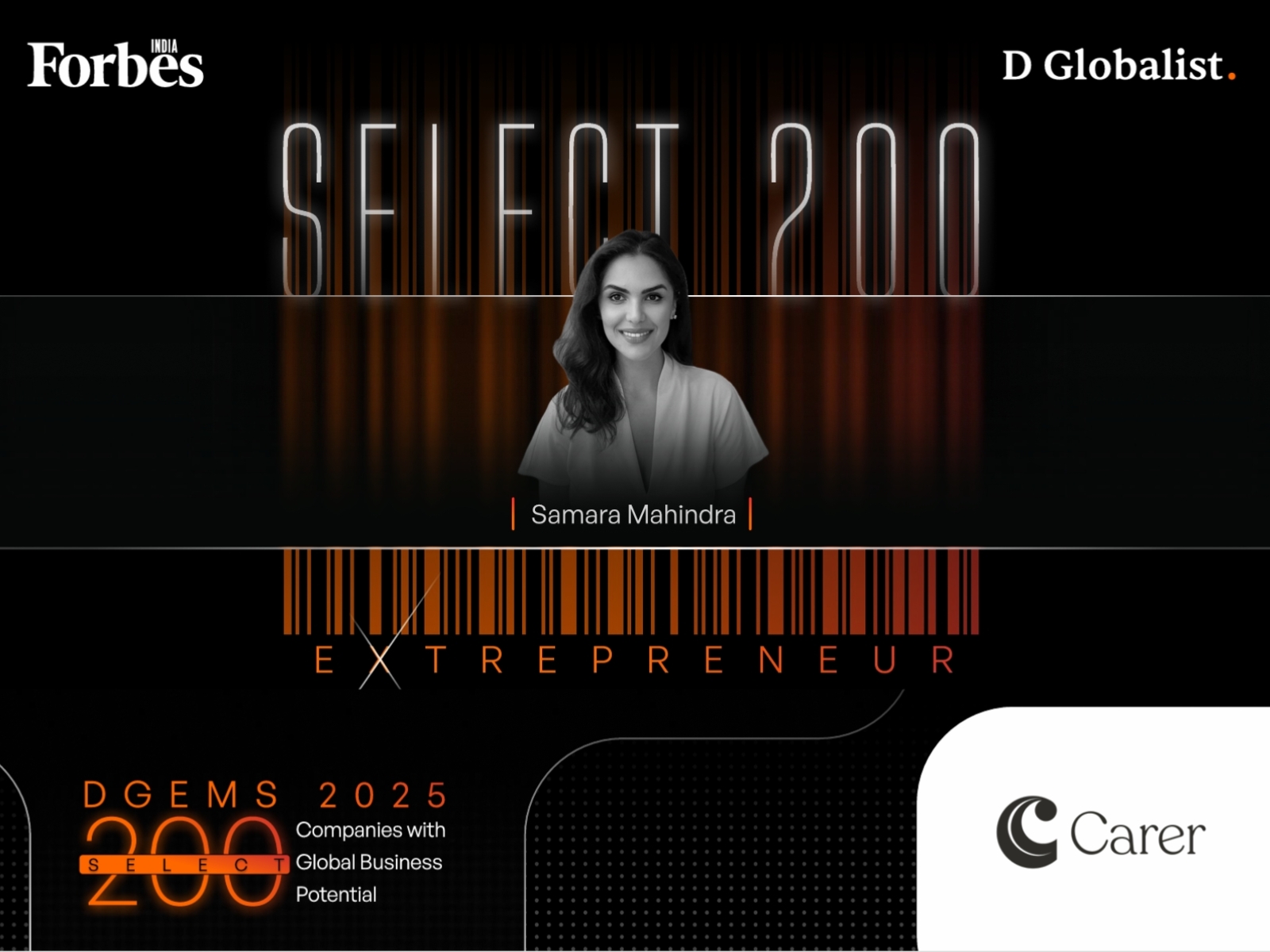 Carer selected for Forbes DGEMS 2025: Building the World’s First Global Virtual Caregiver for Cancer Carer selected for Forbes DGEMS 2025: Building the World’s First Global Virtual Caregiver for Cancer