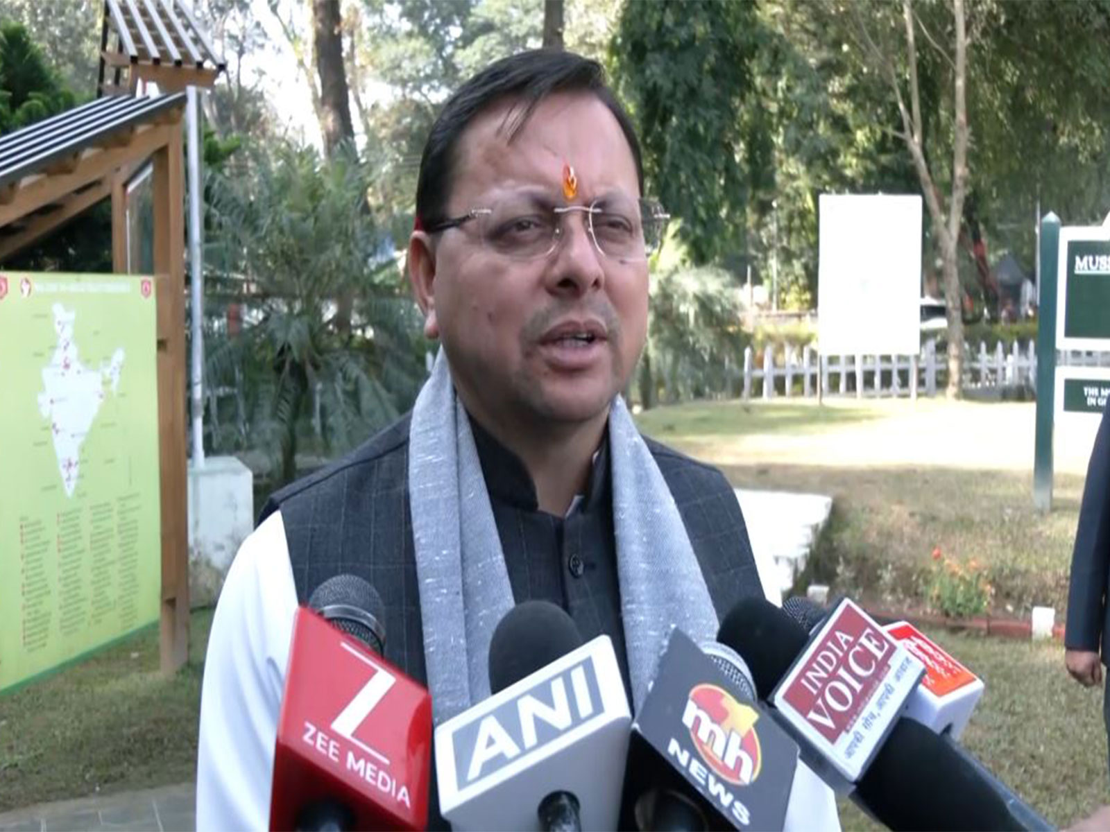 Uttarakhand Chief Minister Pushkar Singh Dhami (Photo/ANI)