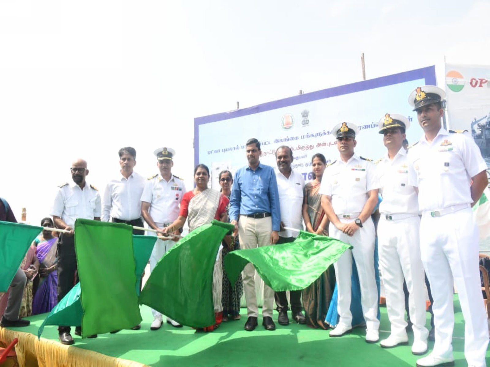 Support from the Tamil Nadu Govt reaches Sri Lanka as relief aid dispatched for Cyclone Ditwah-hit communities (Photo/X@geethajeevandmk) Support from the Tamil Nadu Govt reaches Sri Lanka as relief aid dispatched for Cyclone Ditwah-hit communities (Photo/X@geethajeevandmk)