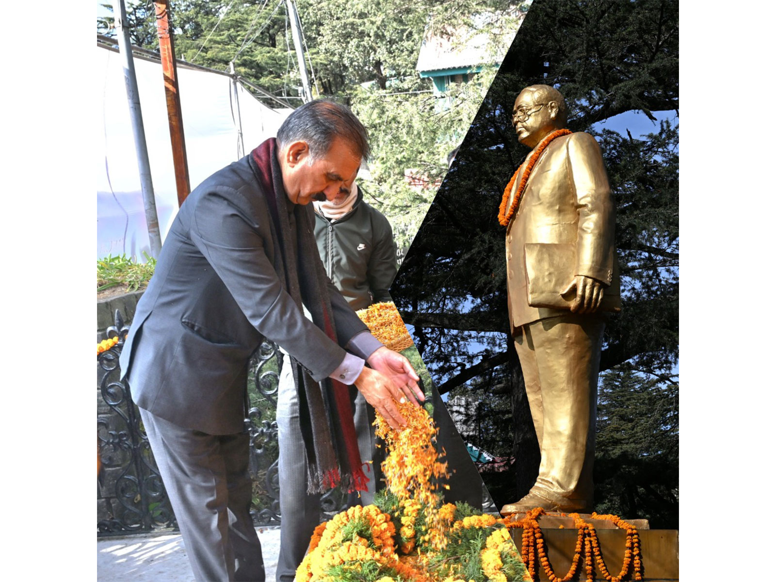 Himachal Pradesh Chief Minister Sukhvinder Singh Sukhu pays tribute (Photo/CMO) Himachal Pradesh Chief Minister Sukhvinder Singh Sukhu pays tribute (Photo/CMO)