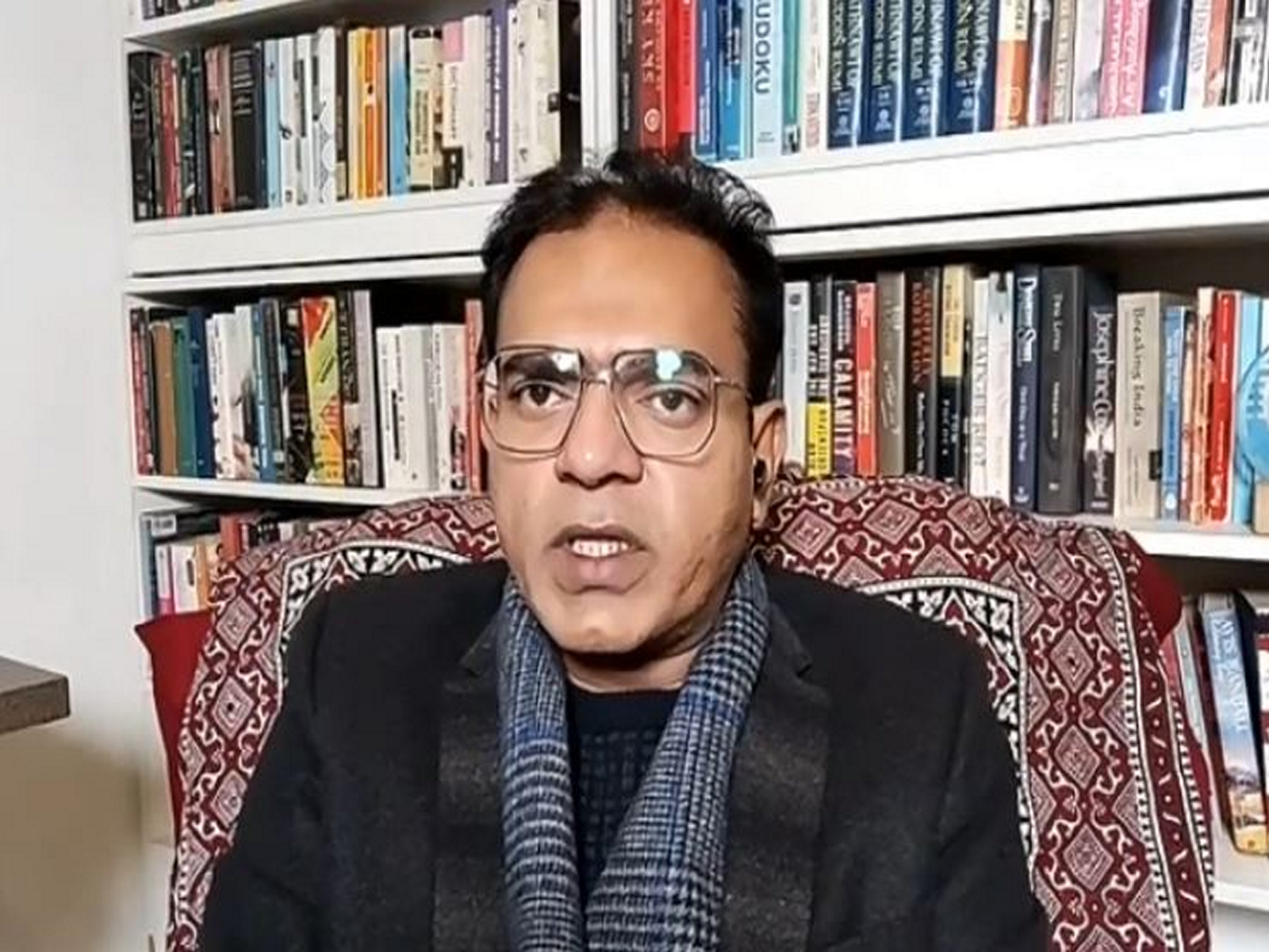 Pakistan Tehreek-e-Insaf (PTI) leader Abdul Samad Yaqoob (Photo/ANI) Pakistan Tehreek-e-Insaf (PTI) leader Abdul Samad Yaqoob (Photo/ANI)