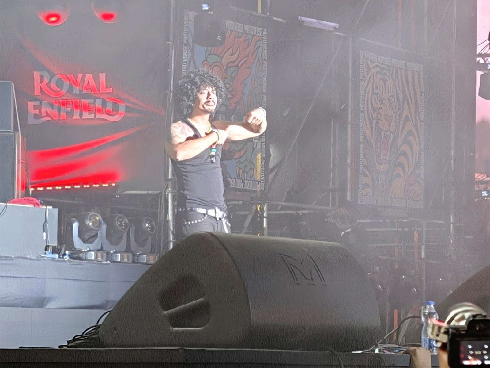 Hanumankind at Motoverse 2025 (Photo/Himank Tripathi) Hanumankind at Motoverse 2025 (Photo/Himank Tripathi)