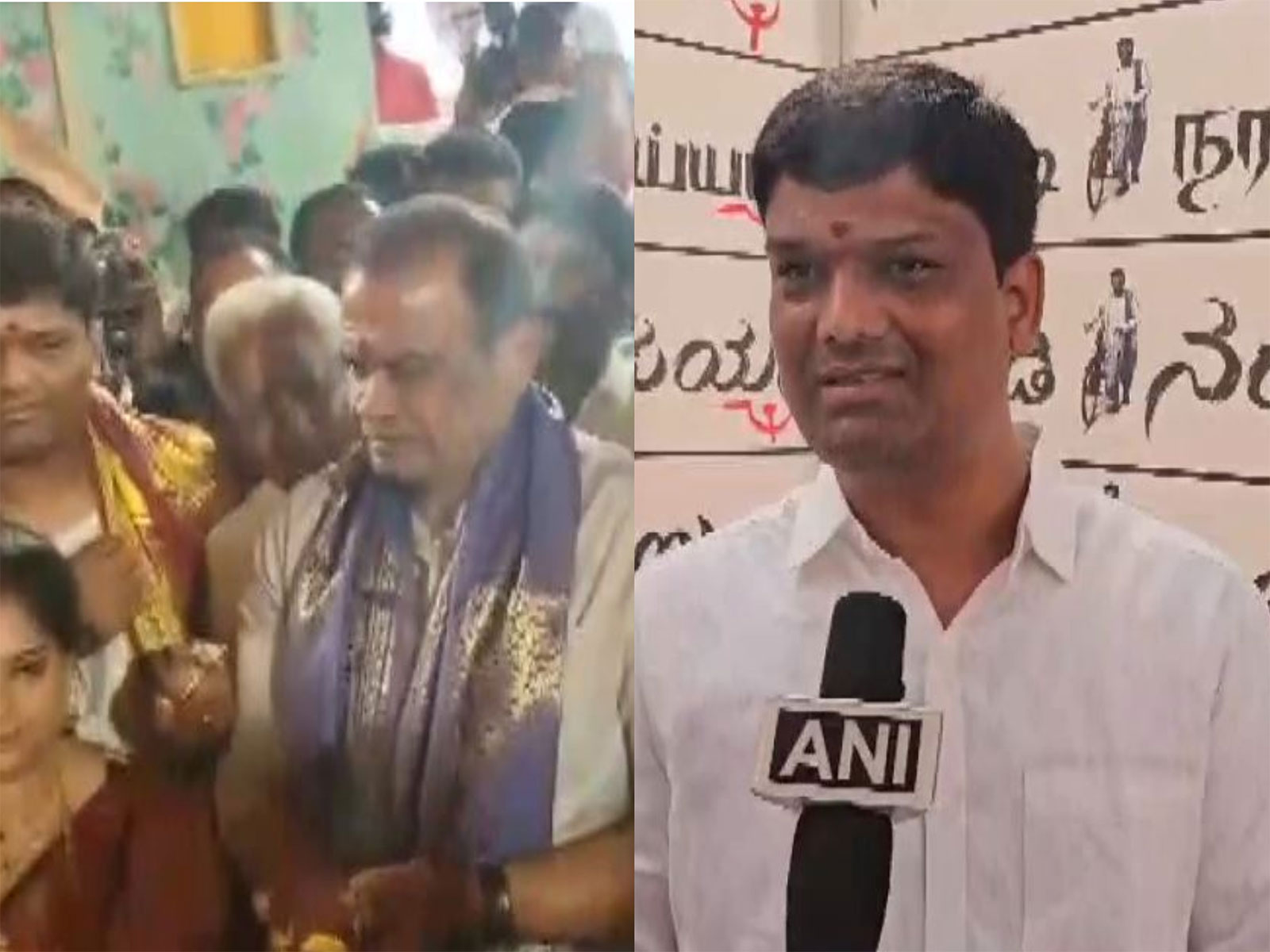 Biopic on Telangana politician Gummadi Narsaiah launched (Photo/ANI)