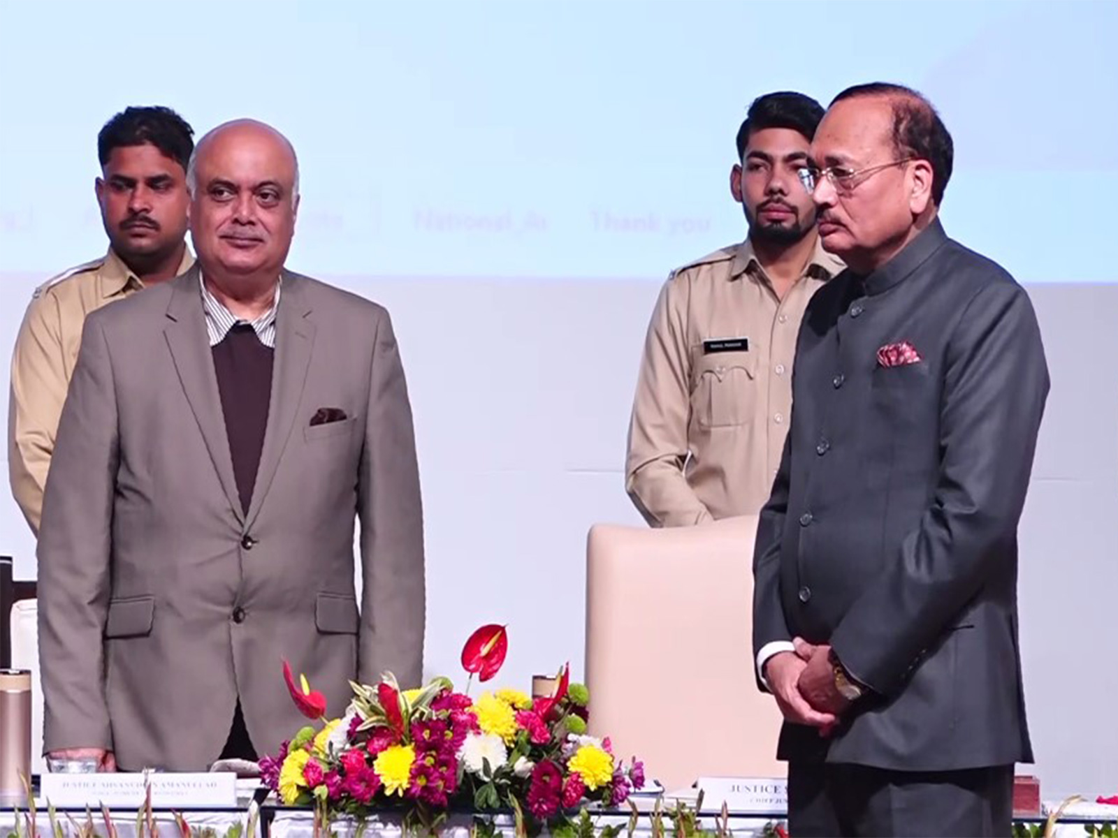 CJI Justice Surya Kant during a programme at the District Prison, Bhondsi, Haryana on Saturday. (Photo/ANI) CJI Justice Surya Kant during a programme at the District Prison, Bhondsi, Haryana on Saturday. (Photo/ANI)