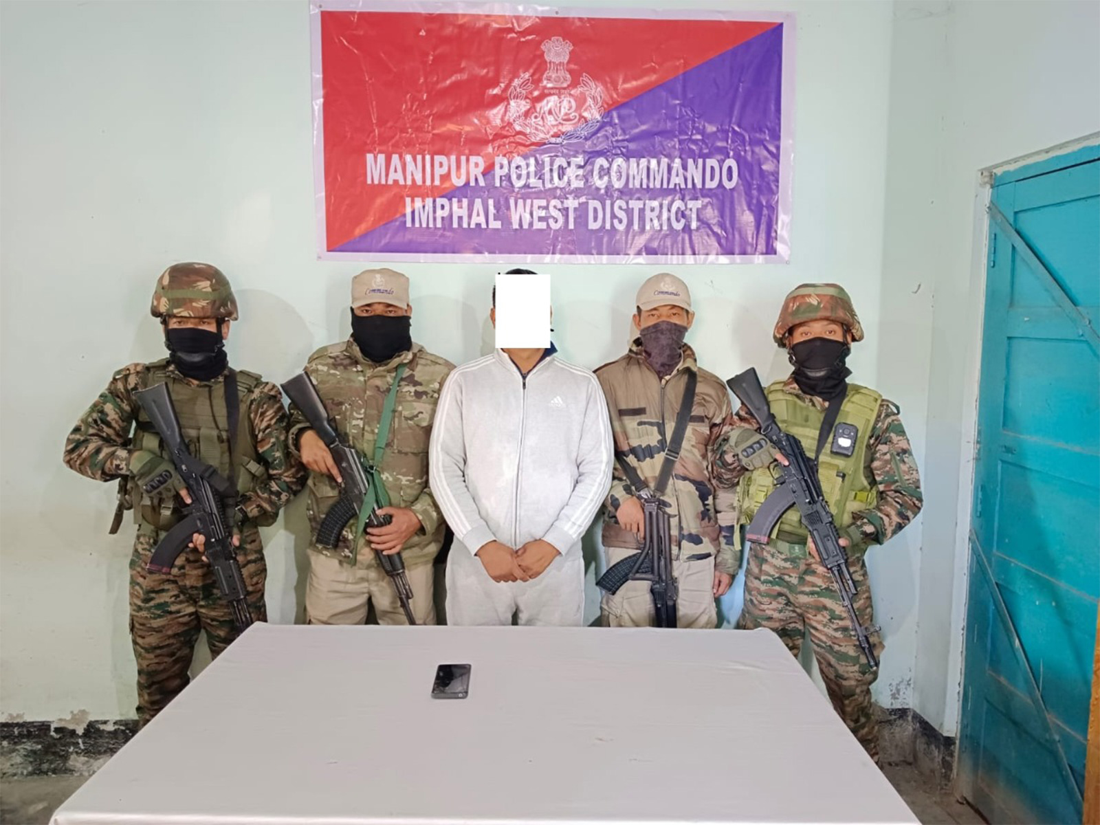 Manipur police arrest active cadre of UNLF (Koireng) (Photo/ANI) Manipur police arrest active cadre of UNLF (Koireng) (Photo/ANI)