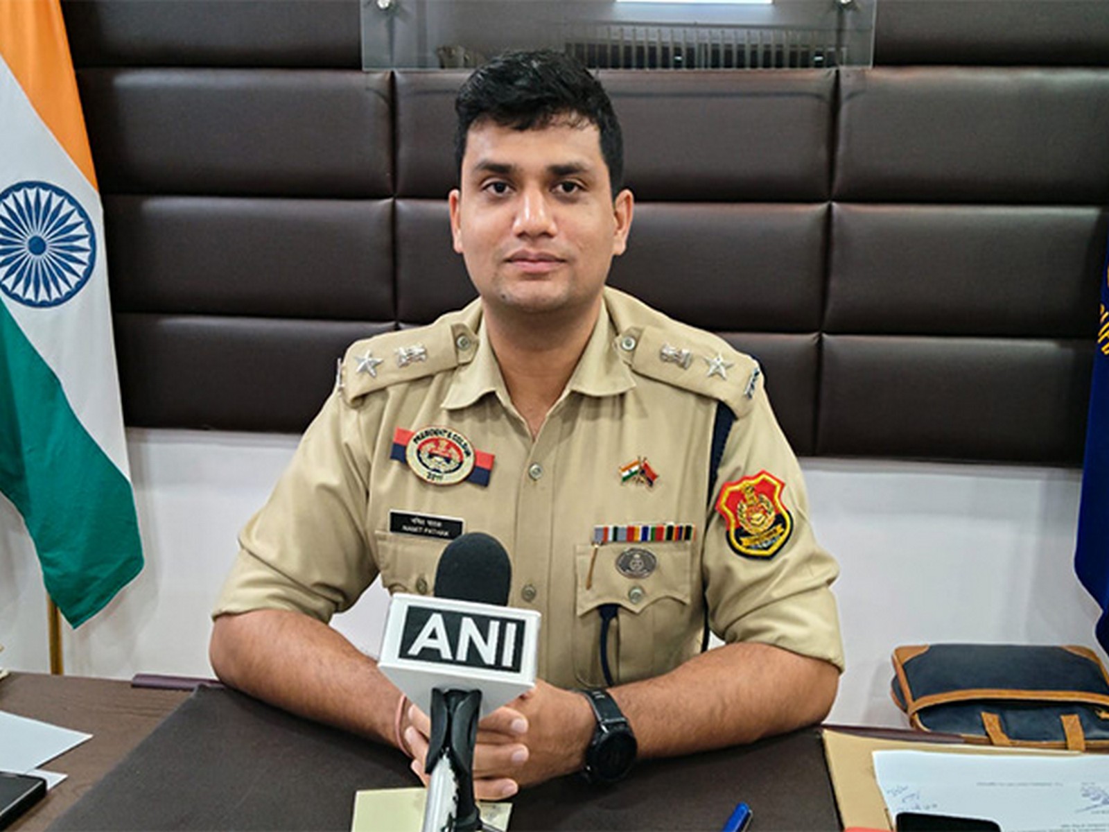 West Tripura Superintendent of Police Namit Pathak (File Photo/ANI)