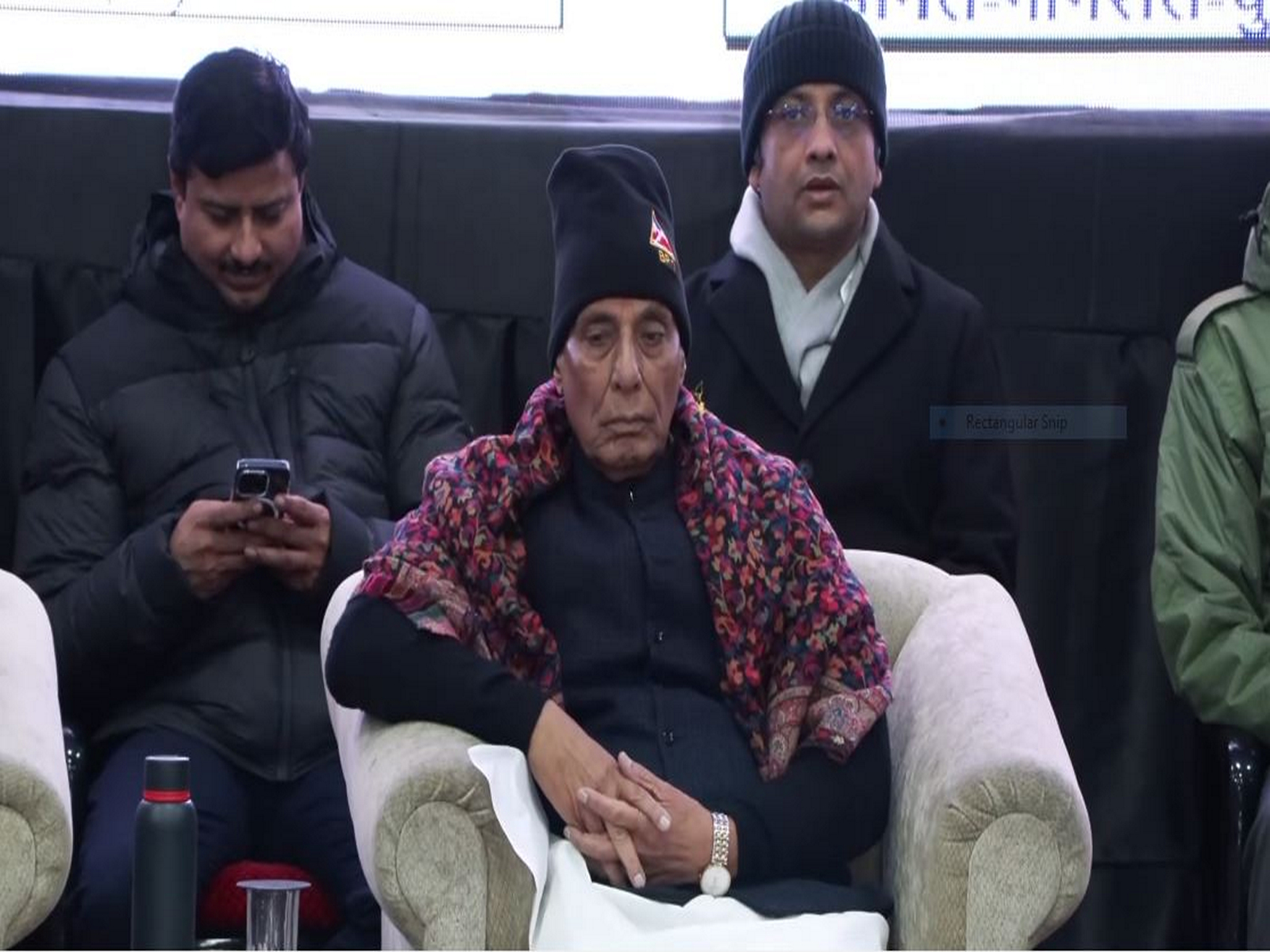 Defence Minister Rajnath Singh at an event. (Photo/PIB)