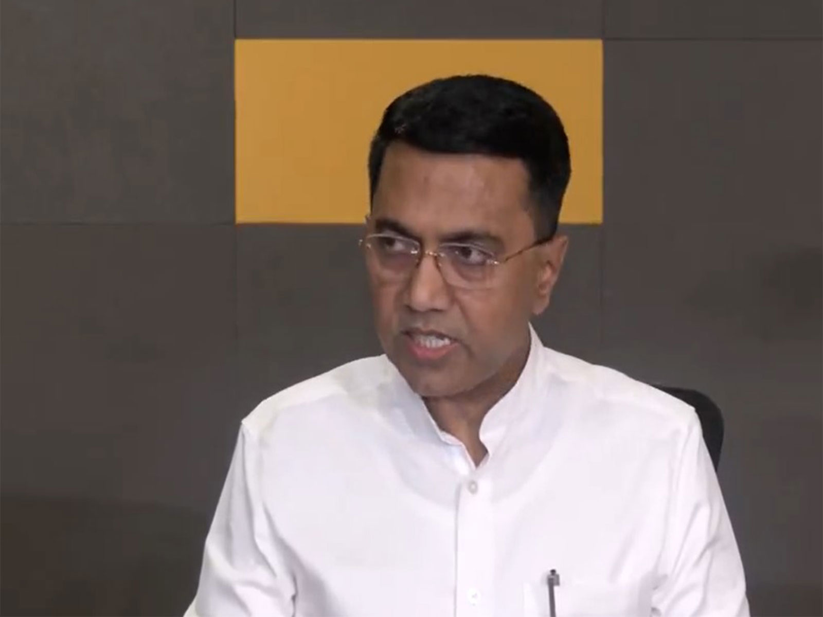 Goa CM Pramod Sawant (Photo/ANI)