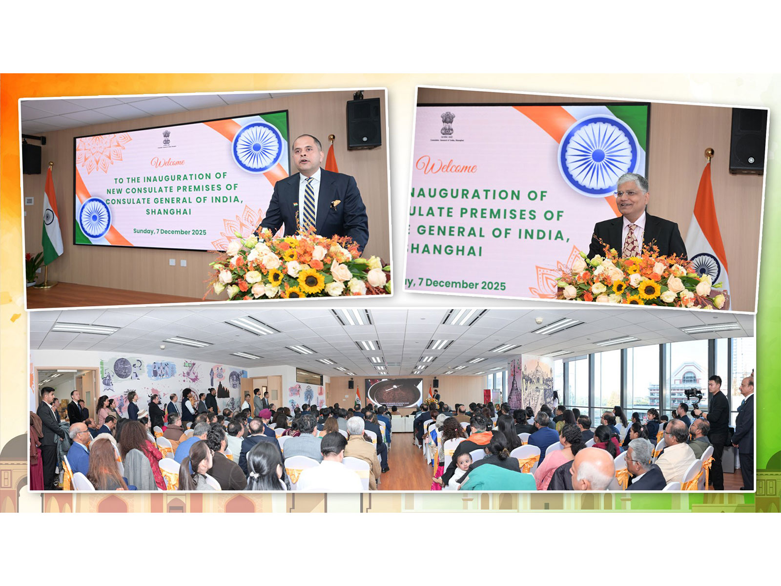 Consulate General of India in Shanghai (Photo: X@IndiaInShanghai) Consulate General of India in Shanghai (Photo: X@IndiaInShanghai)