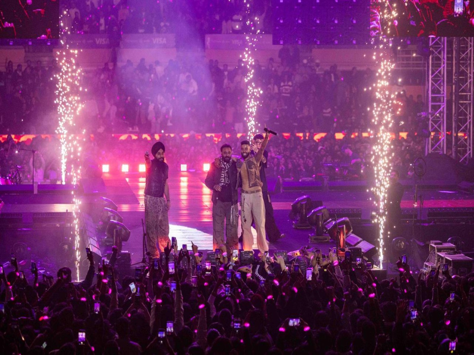 Singer AP Dhillon (Image source: Concert team)