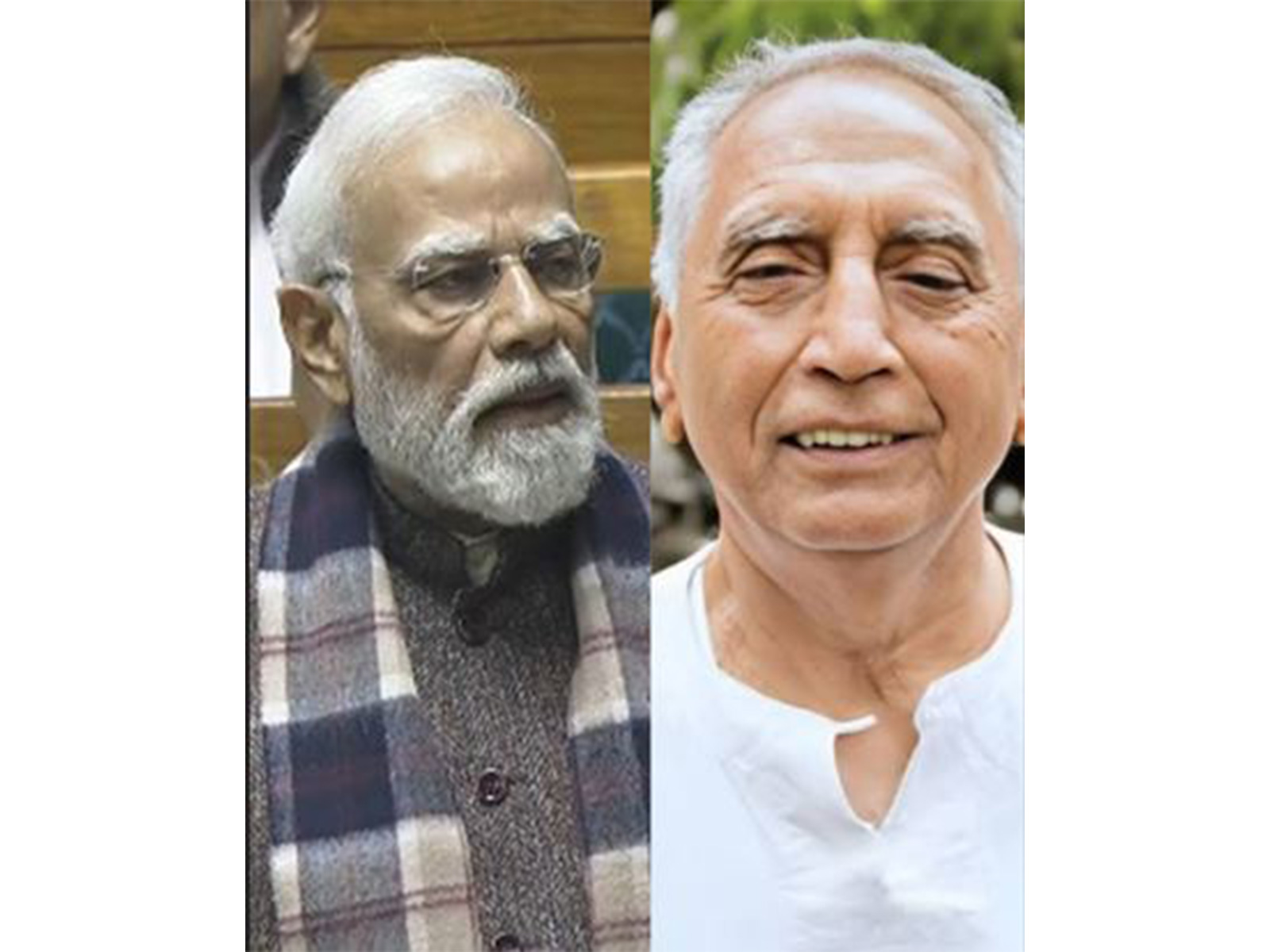 Prime Minister Narendra Modi and social activist and labour leader Baba Adhav (Photo/ANI)