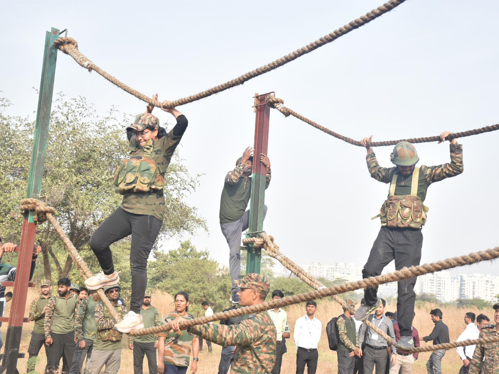 Military Civil Development Capsule concludes in Pune (Photo/@IaSouthern) Military Civil Development Capsule concludes in Pune (Photo/@IaSouthern)