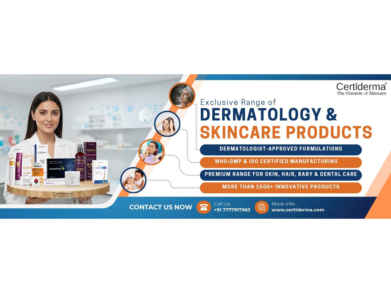 Certiderma expands Pan-India Presence as the Most Trusted Derma PCD Franchise & Cosmeceutical Company