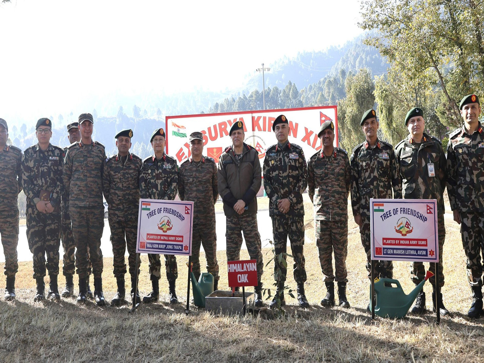 India-Nepal culminate 19th edition of Exercise Suryakiran (Photo/X@ADGPI) India-Nepal culminate 19th edition of Exercise Suryakiran (Photo/X@ADGPI)