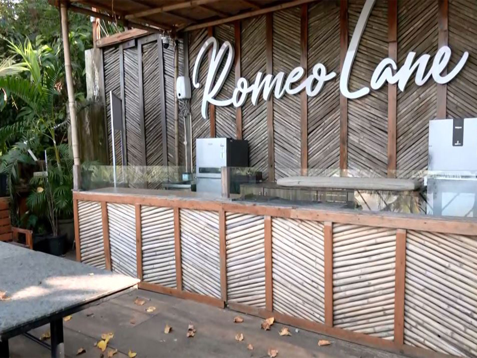 Visual from Romeo Lane in Vagator, Goa (Photo/ANI) Visual from Romeo Lane in Vagator, Goa (Photo/ANI)