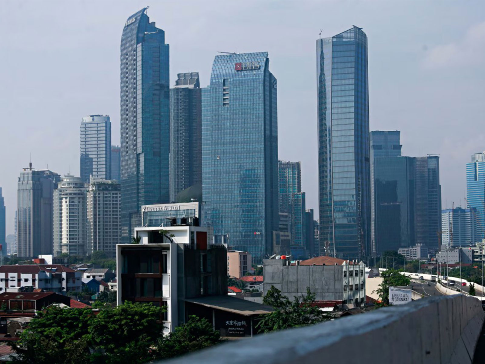 A general view of the skyline of Jakarta, the capital city of Indonesia (Photo/Reuters) A general view of the skyline of Jakarta, the capital city of Indonesia (Photo/Reuters)