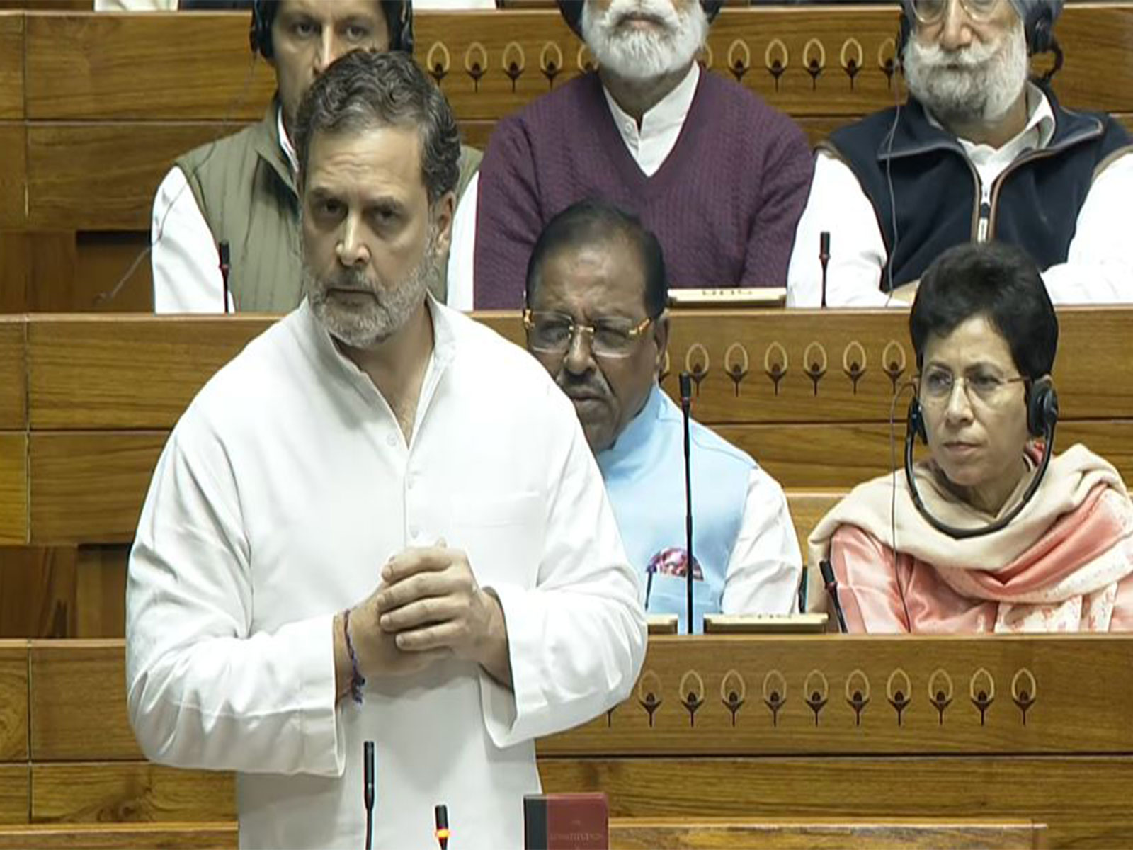 Lok Sabha LoP Rahul Gandhi (Photo/Sansad TV)