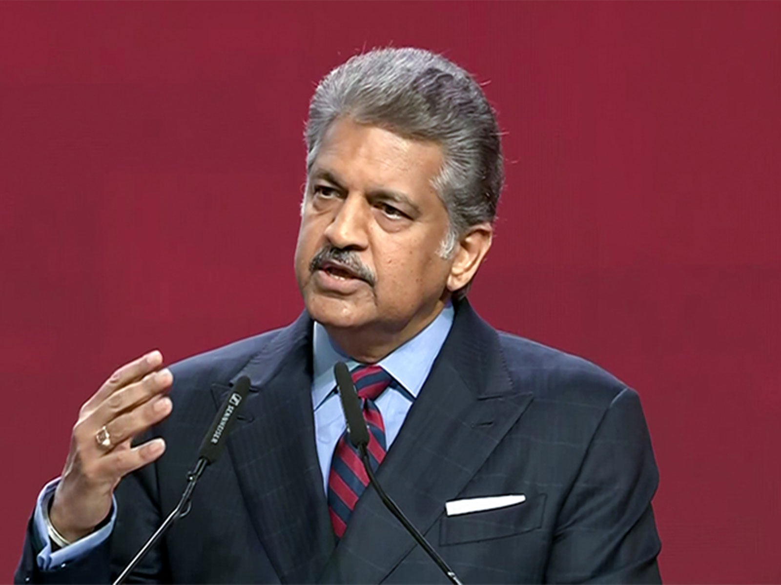 Anand Mahindra. (File Photo: ANI)