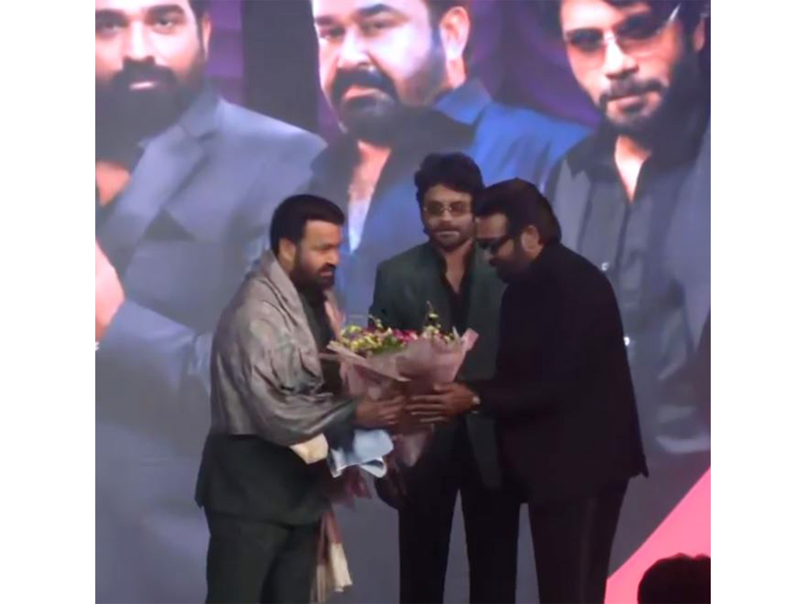 Mohanlal, Nagarjuna and Vijay Sethupathi (Photo/ANI) Mohanlal, Nagarjuna and Vijay Sethupathi (Photo/ANI)