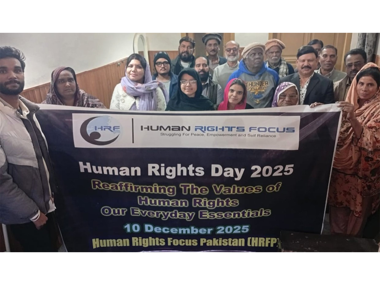 Press Release - HRFP Human Rights Day 2025 (Photo/ANI) Press Release - HRFP Human Rights Day 2025 (Photo/ANI)