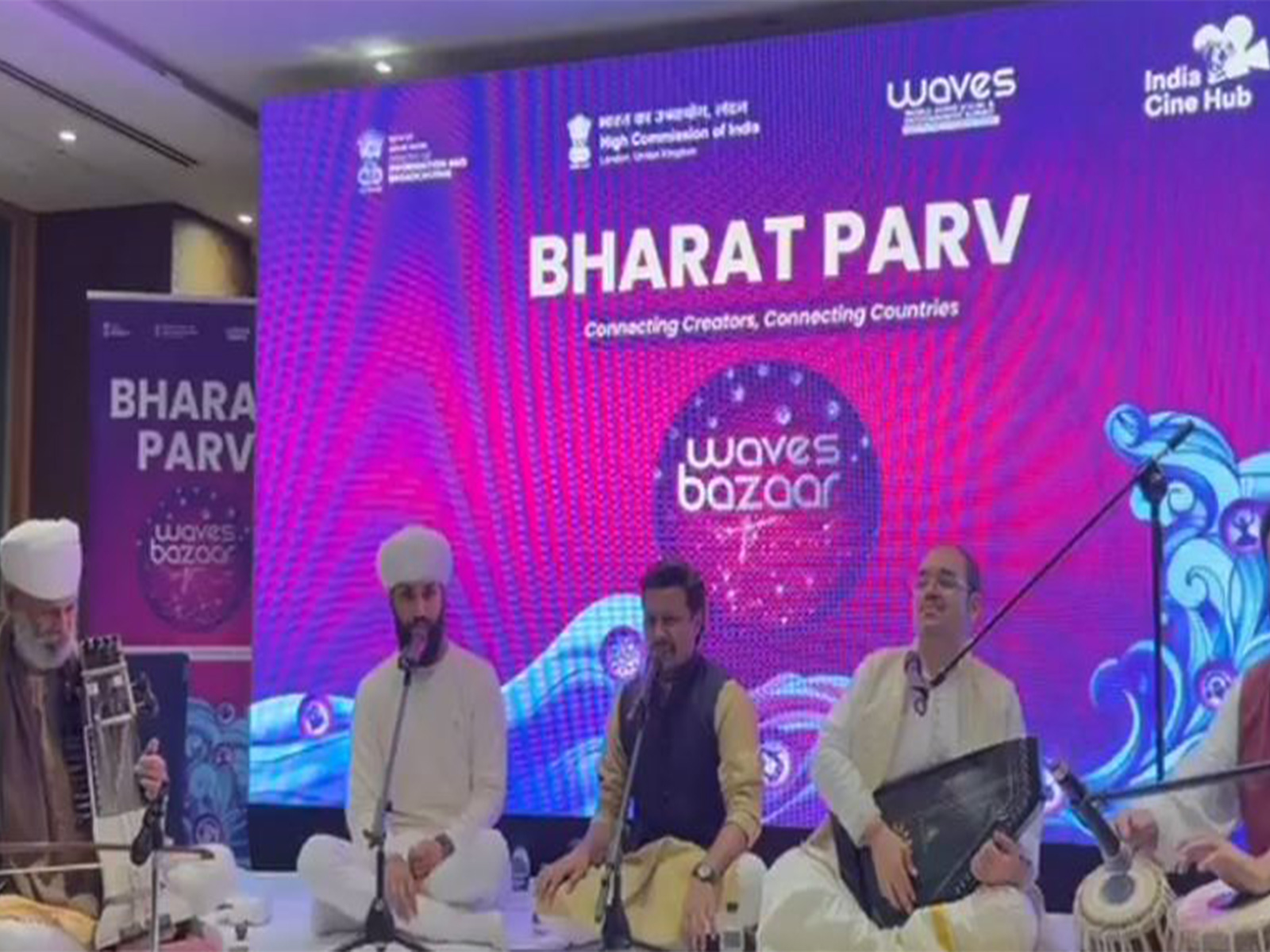 Bharat Parv celebrations in UK (Photo/ANI) Bharat Parv celebrations in UK (Photo/ANI)
