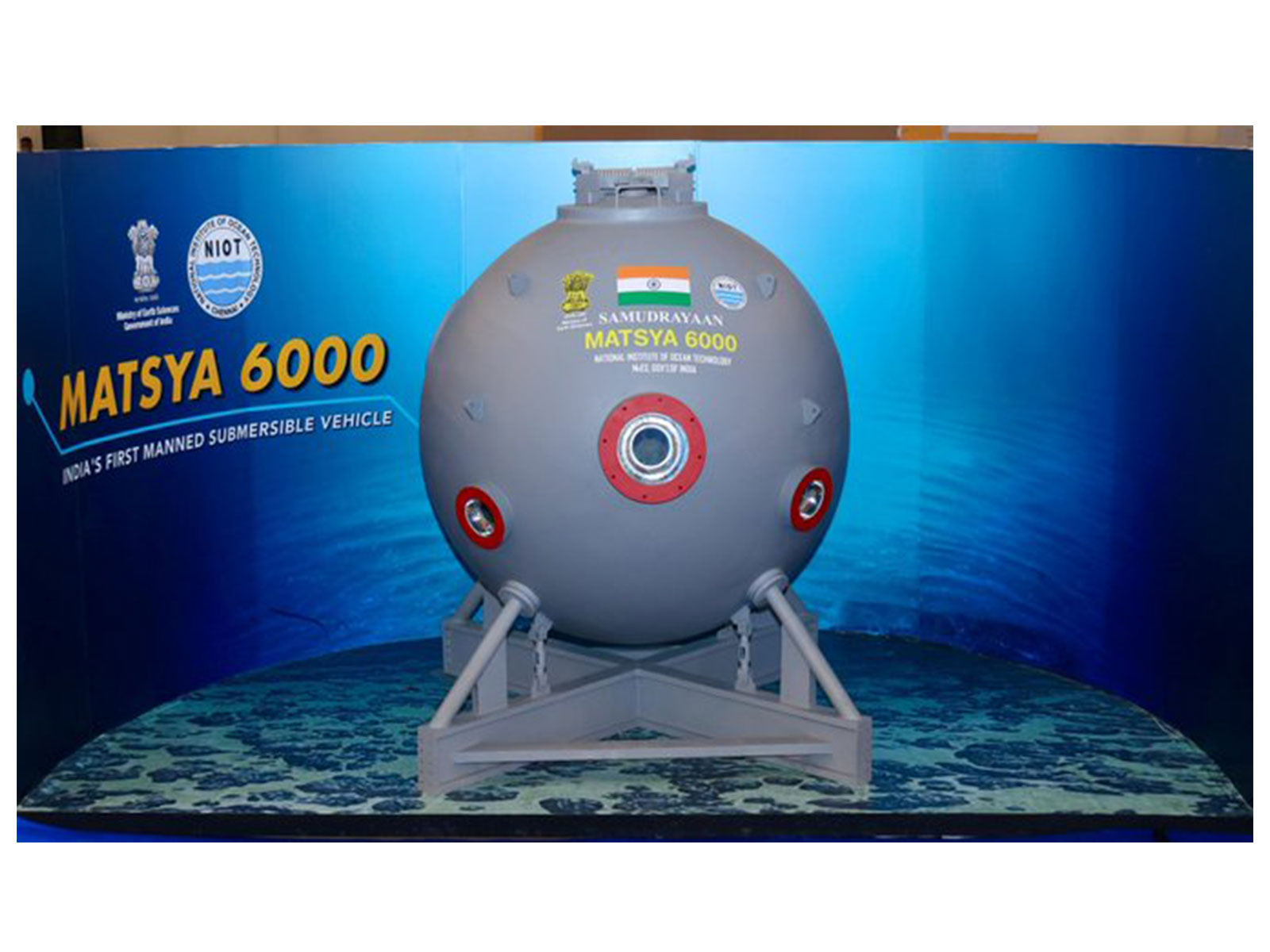 Matysa 600 - India's first indigenously developed human deep-sea submersible (Photo: x/@DrJitendraSingh)