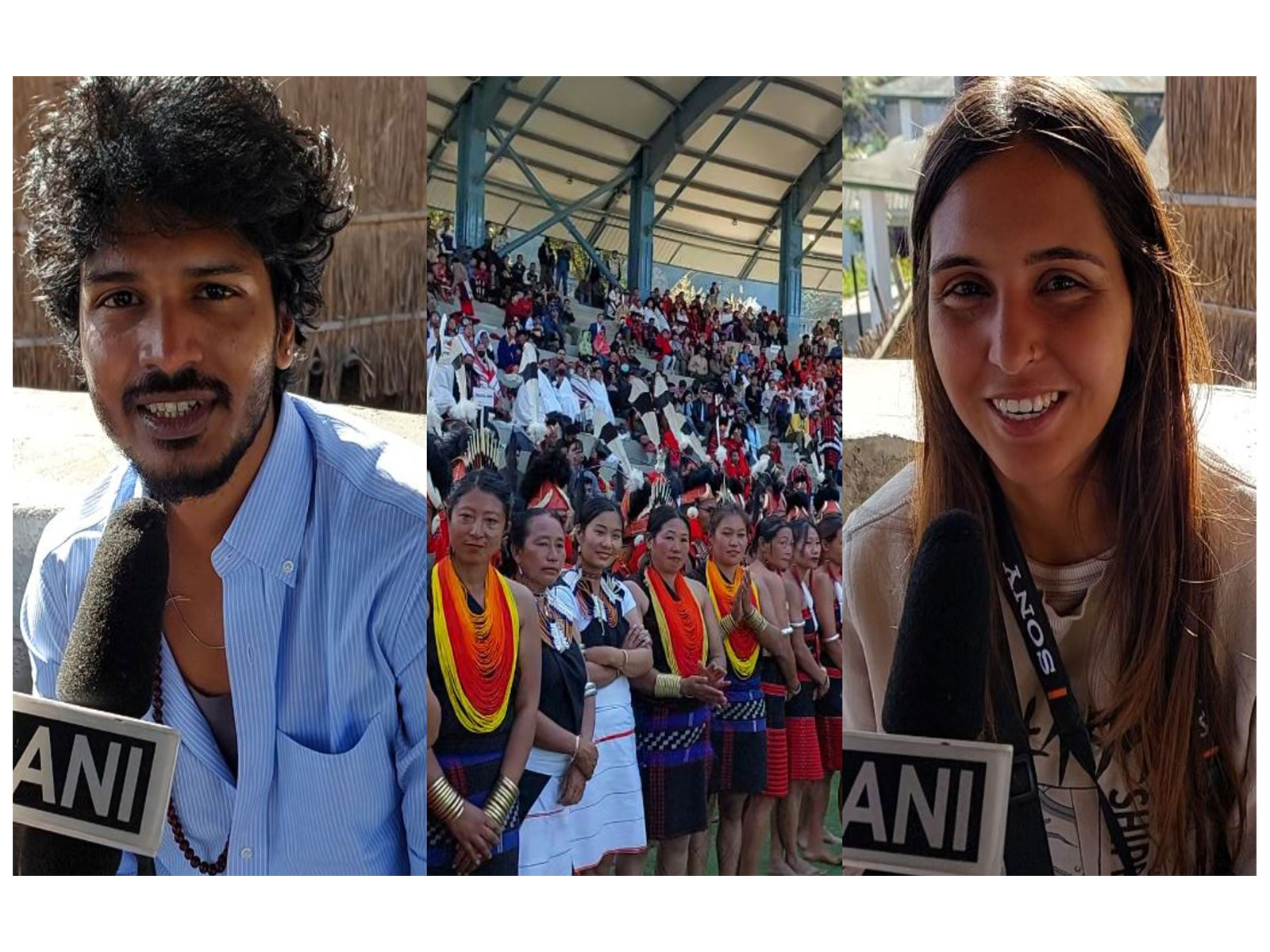 Visitors share experience from Nagaland's Hornbill Festival (Photo/ANI)