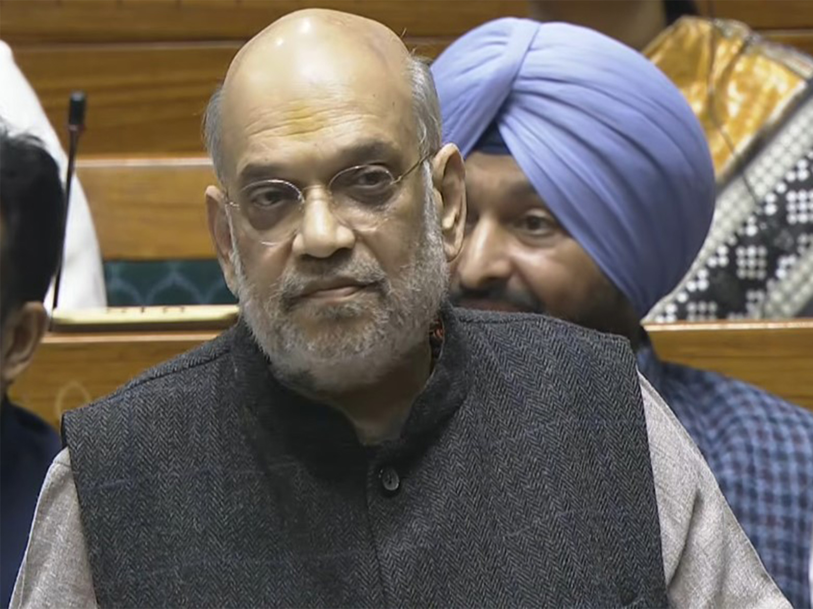 Union Home Minister Amit Shah (Photo/Sansad TV)