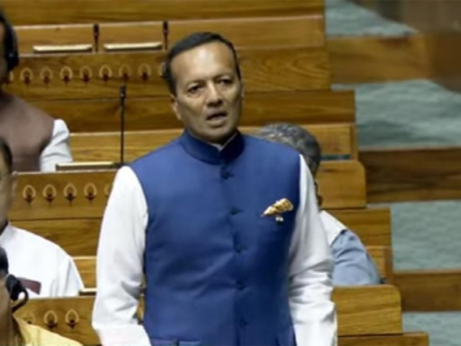 Kurukshetra MP Naveen Jindal (File photo/ANI)