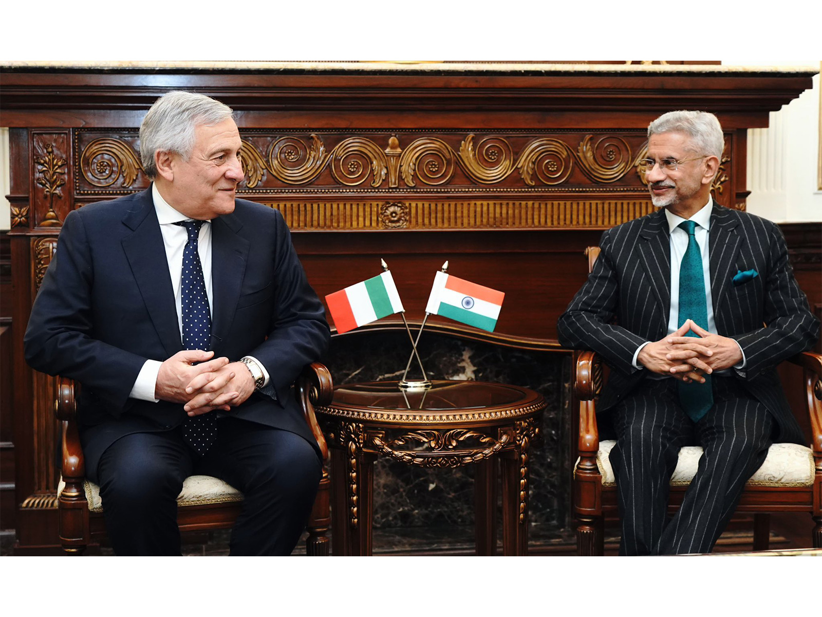 EAM Jaishankar with his Italian counterpart Antonio Tajani (Photo:X/@DrSJaishankar) EAM Jaishankar with his Italian counterpart Antonio Tajani (Photo:X/@DrSJaishankar)