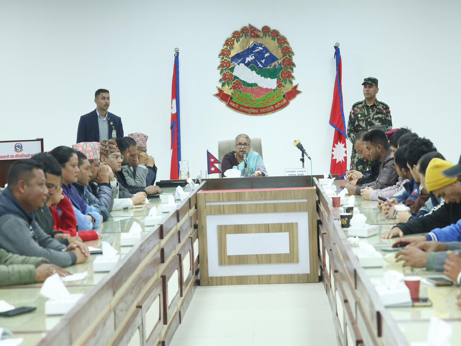 Representatives of the Gen-Z movement and Nepal’s interim government sign a 10-point agreement in Kathmandu amid rising internal rifts within the group. (Image Source: PMO Nepal) Representatives of the Gen-Z movement and Nepal’s interim government sign a 10-point agreement in Kathmandu amid rising internal rifts within the group. (Image Source: PMO Nepal)