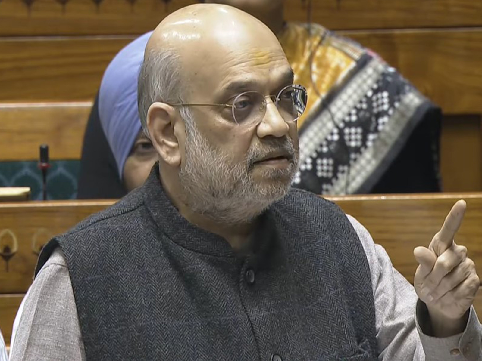 Union Home Minister Amit Shah (Photo/Sansad TV) Union Home Minister Amit Shah (Photo/Sansad TV)