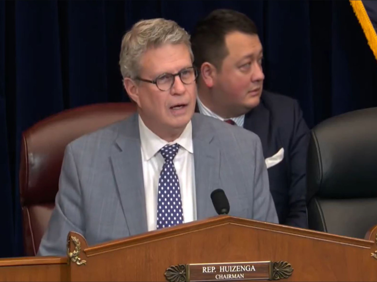 US Representative Bill Huizenga (Image Source: House Foreign Affairs Committee Republicans/YouTube)