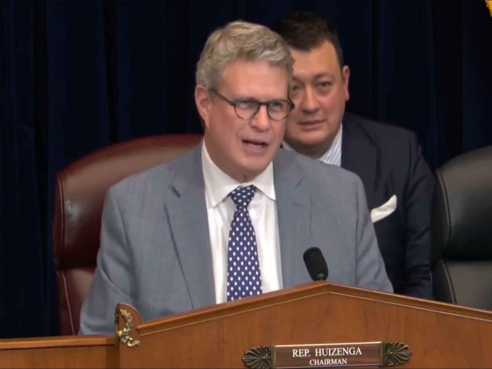 US Representative Bill Huizenga (Image Source: House Foreign Affairs Committee Republicans/YouTube)