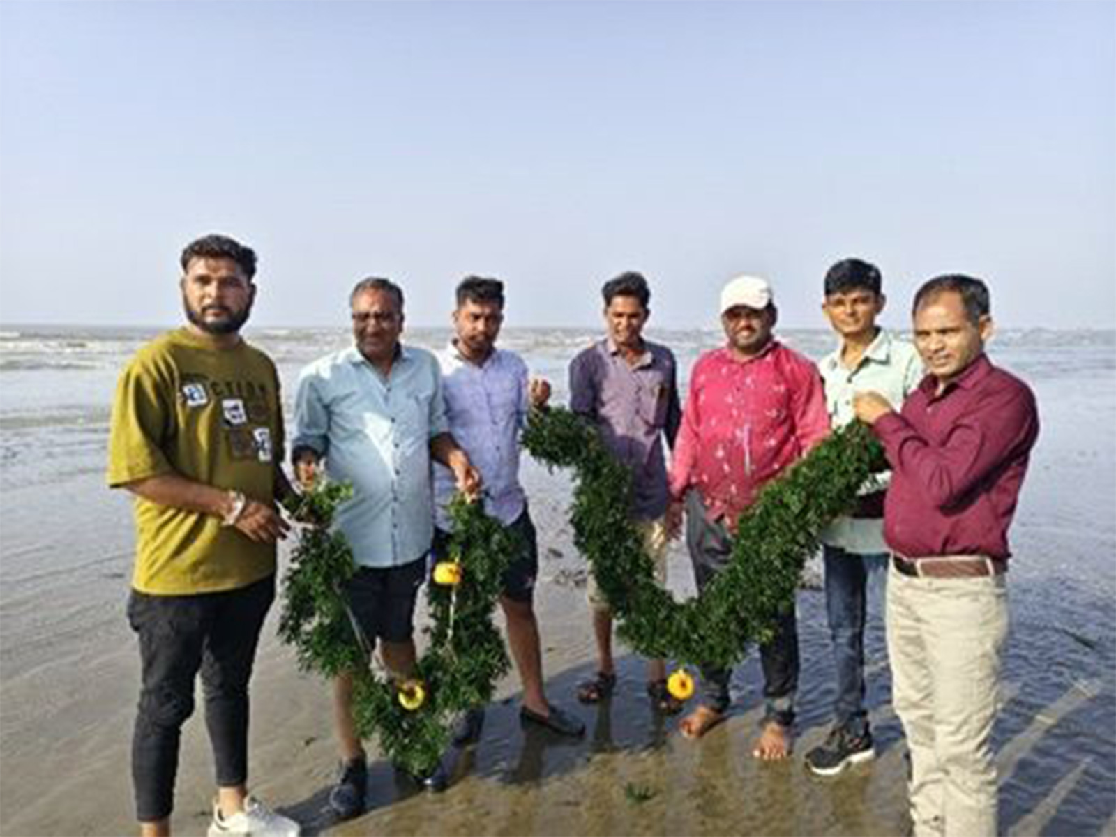 Seaweed cultivation in Kutch supporting coastal livelihoods and India’s blue economy (Photo/Gujarat CMO) Seaweed cultivation in Kutch supporting coastal livelihoods and India’s blue economy (Photo/Gujarat CMO)