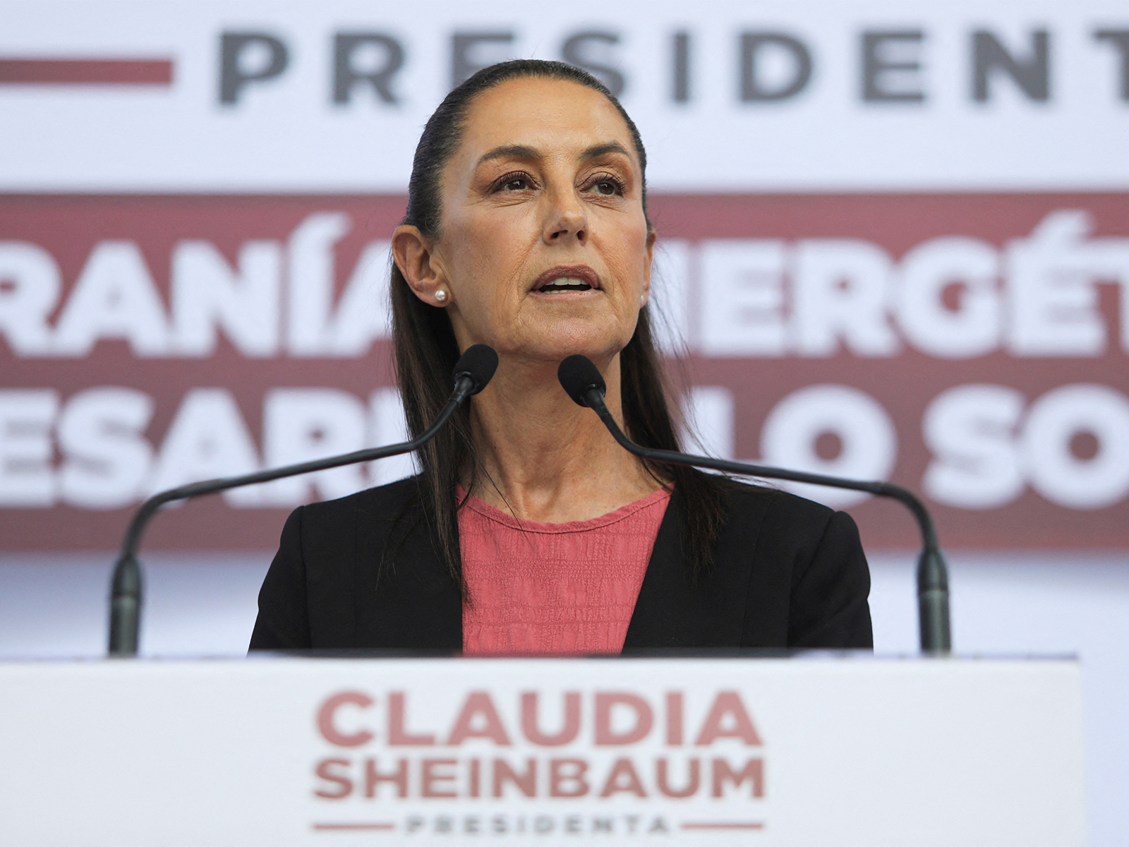 A file Photo of Mexican President Claudia Sheinbaum (Photo/Reuters)