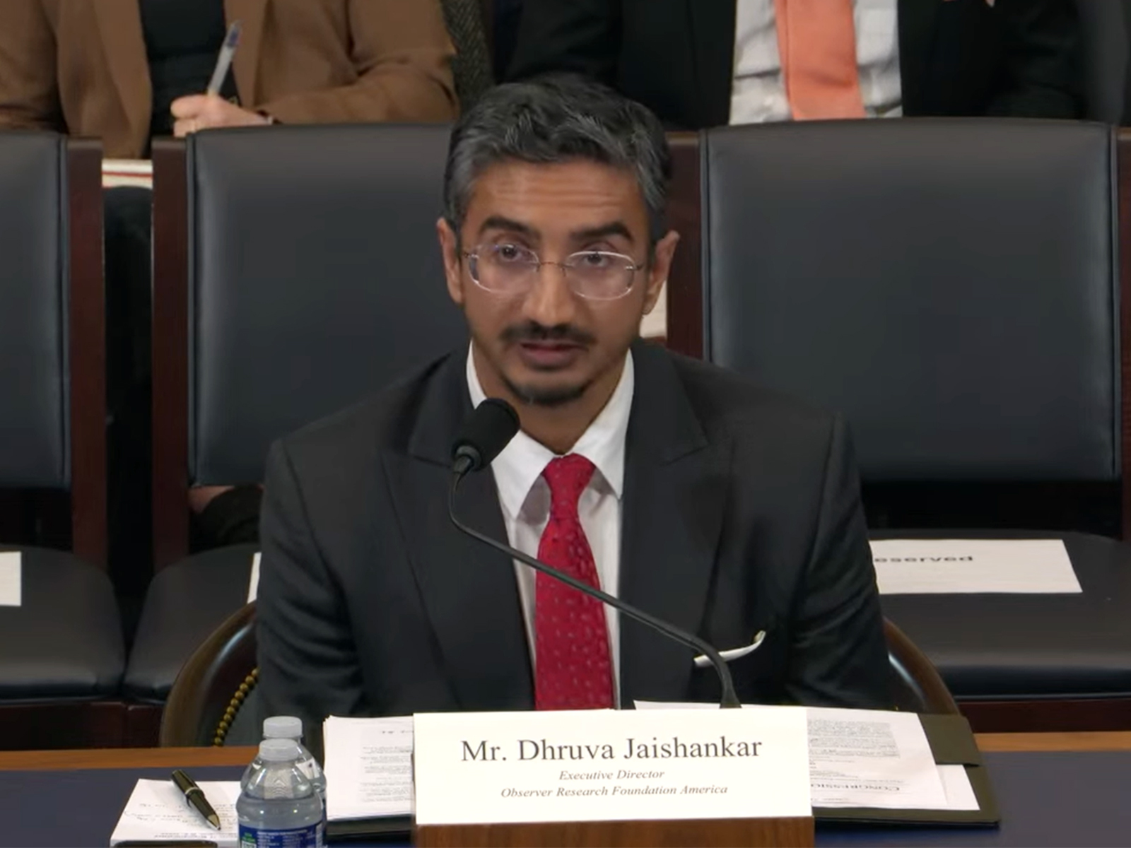 Executive Director of the Observer Research Foundation America, Dhruva Jaishankar (Photo: YouTube@House Foreign Affairs Committee Republicans) Executive Director of the Observer Research Foundation America, Dhruva Jaishankar (Photo: YouTube@House Foreign Affairs Committee Republicans)