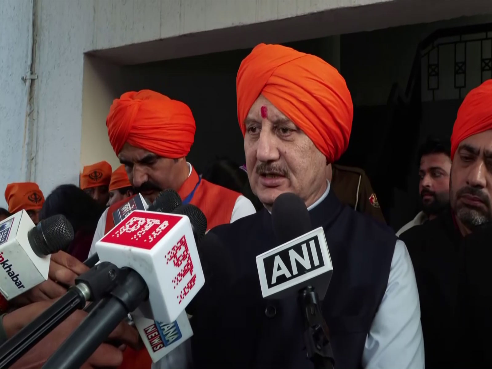 Anupam Kher (Image source: ANI) Anupam Kher (Image source: ANI)