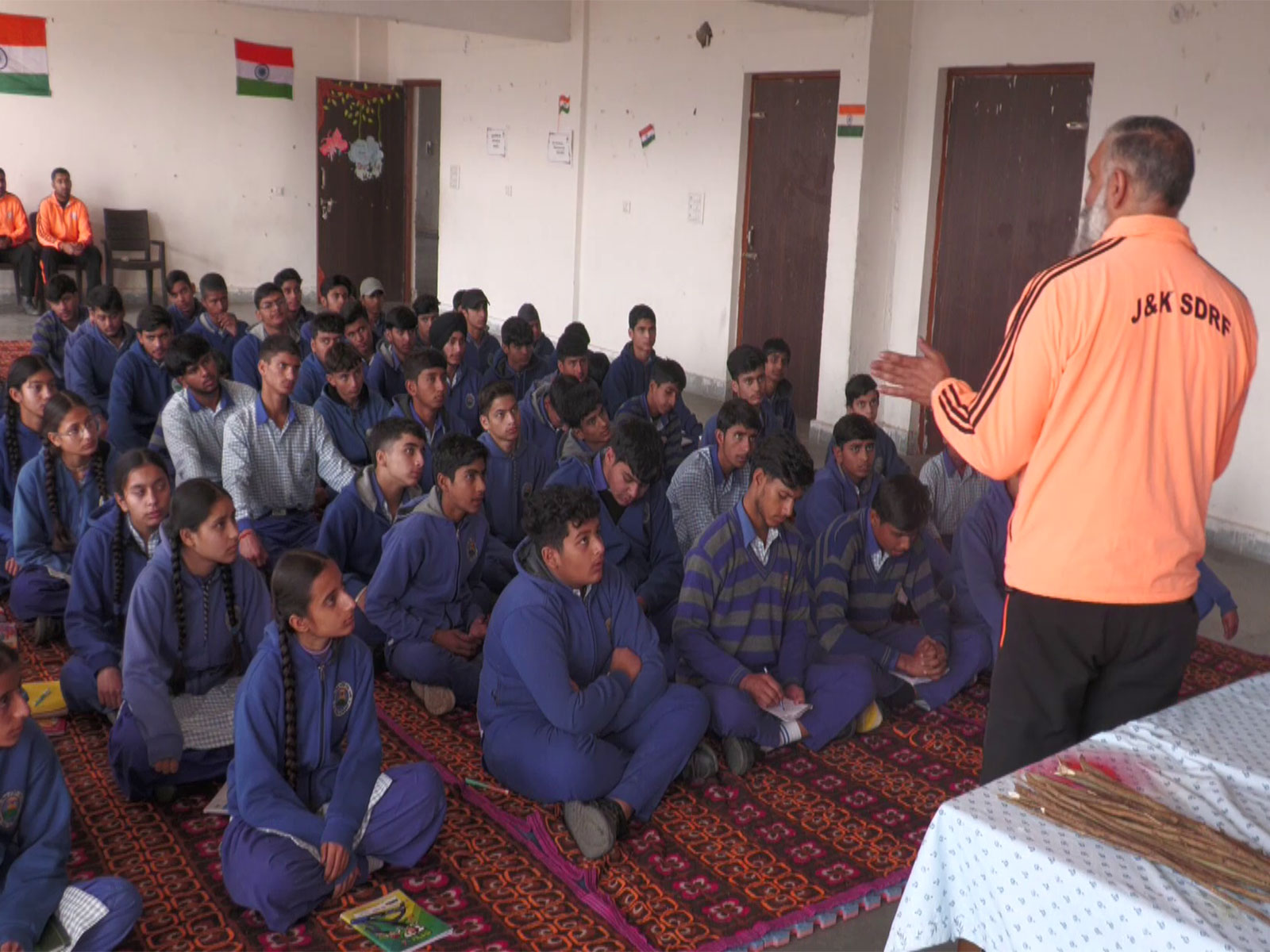 5 day training course by J&K SDRF (Photo/ANI)