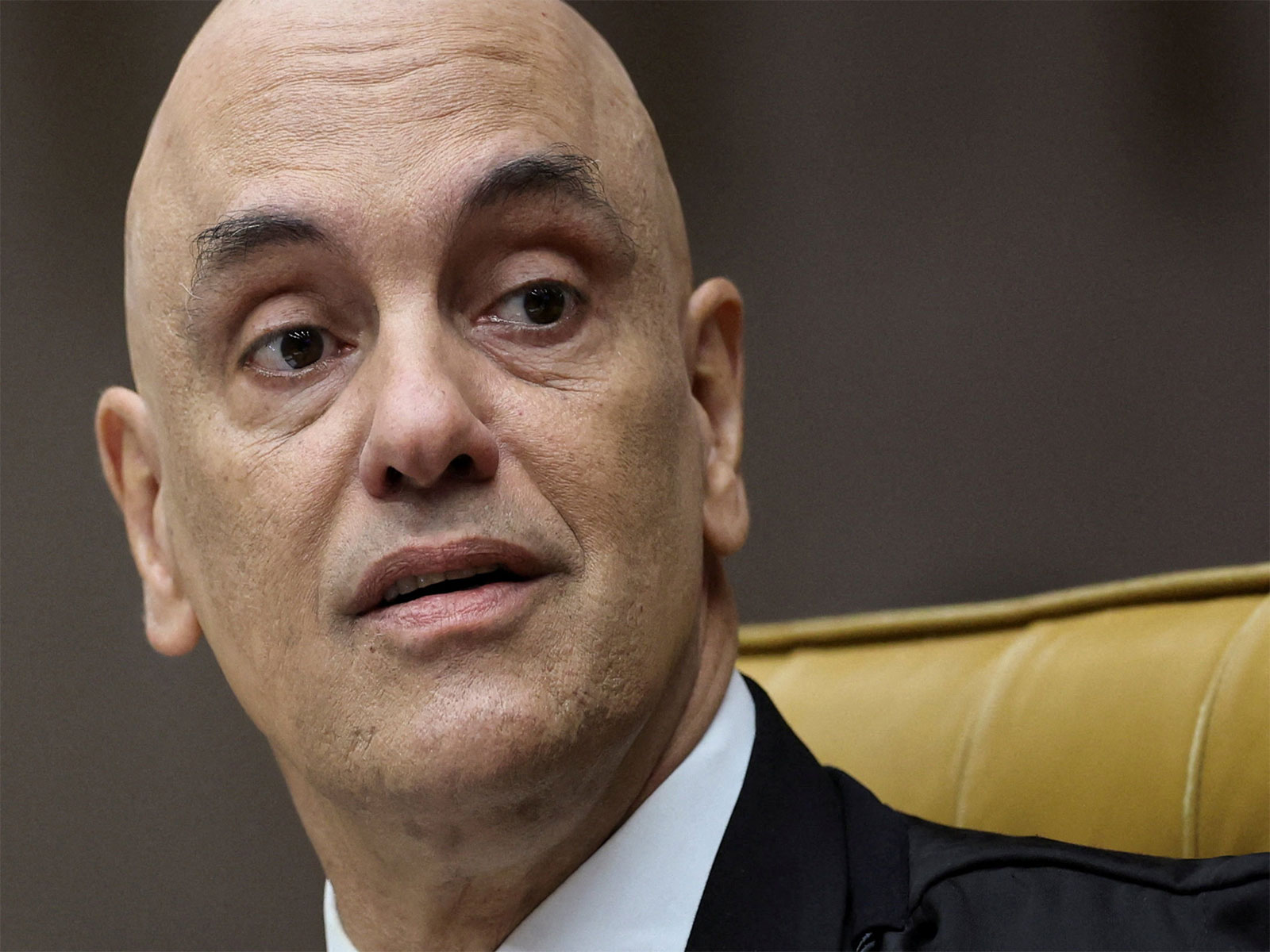 Brazil's Supreme Court Judge Alexandre de Moraes attends a session of the Supreme Court in Brasilia (Photo/Reuters) Brazil's Supreme Court Judge Alexandre de Moraes attends a session of the Supreme Court in Brasilia (Photo/Reuters)