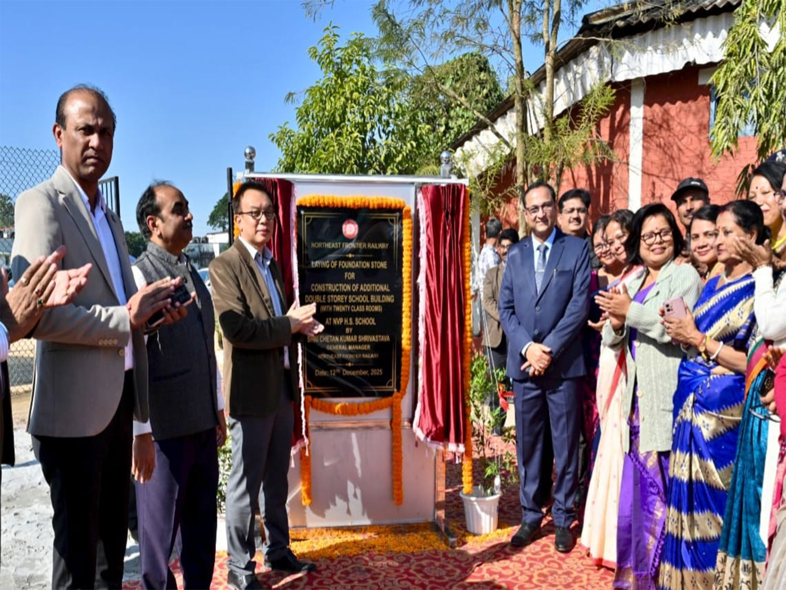 Northeast Frontier Railway strengthens educational infrastructure across its jurisdiction (Photo/ANI) Northeast Frontier Railway strengthens educational infrastructure across its jurisdiction (Photo/ANI)