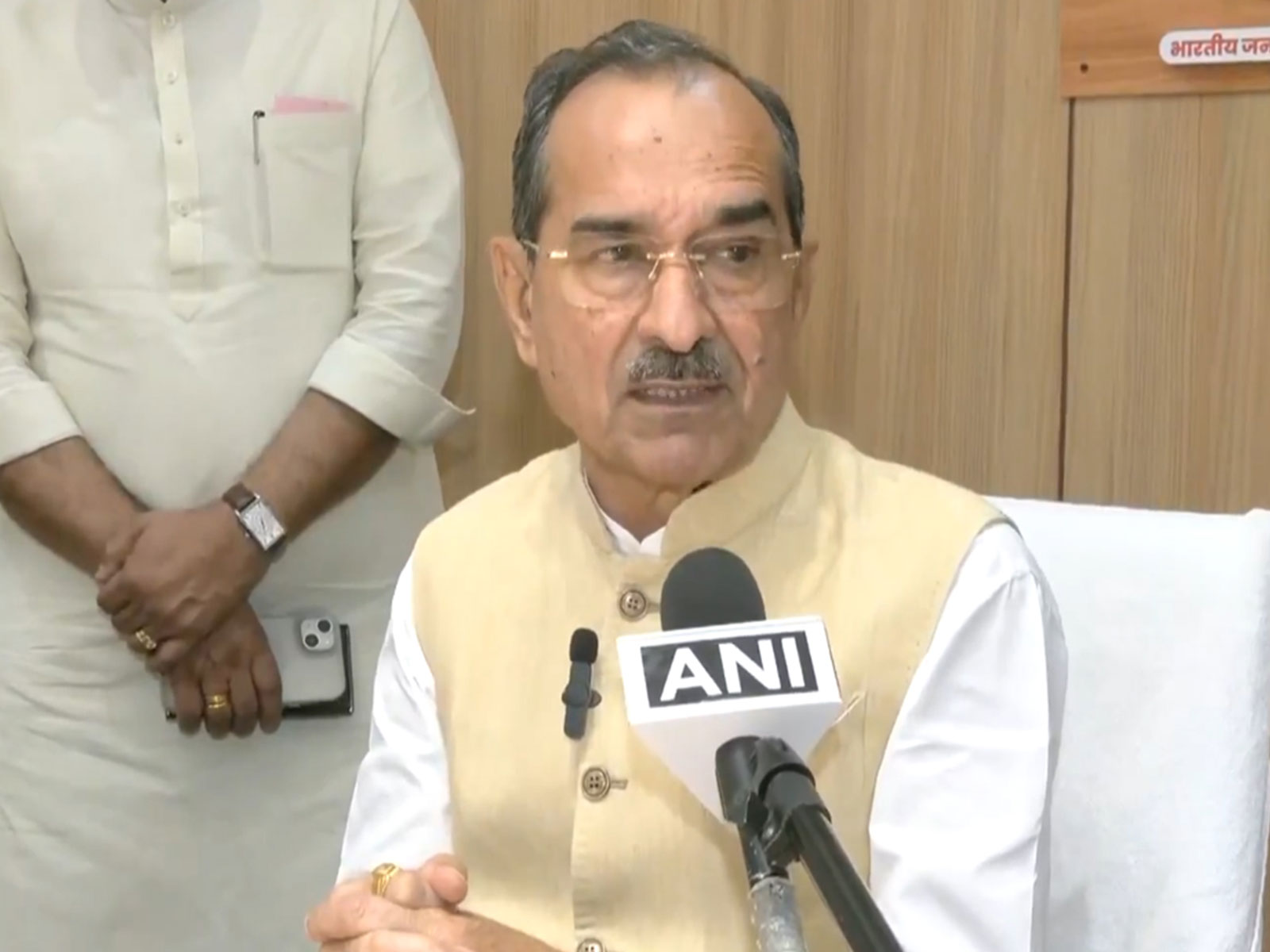 BJP Rajasthan president Madan Rathore (Photo/ANI) BJP Rajasthan president Madan Rathore (Photo/ANI)