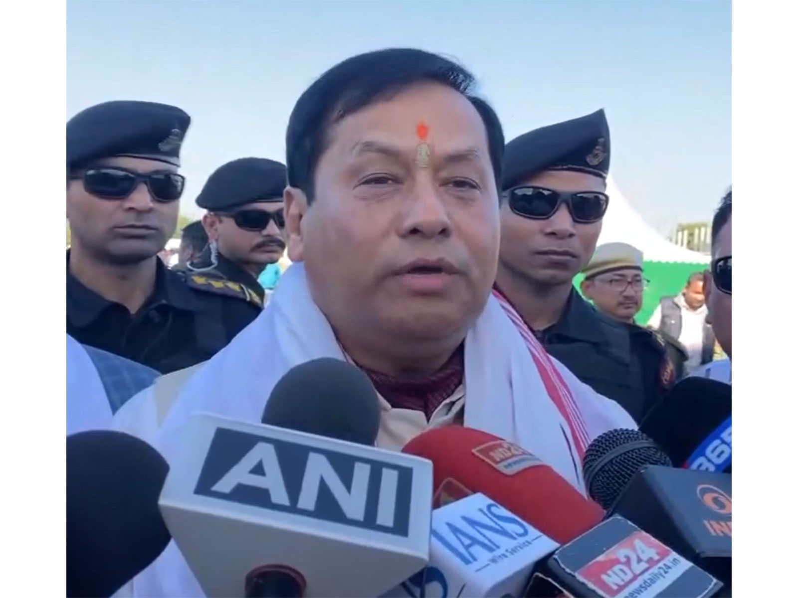 Union Minister Sarbananda Sonowal. (Photo/ANI)