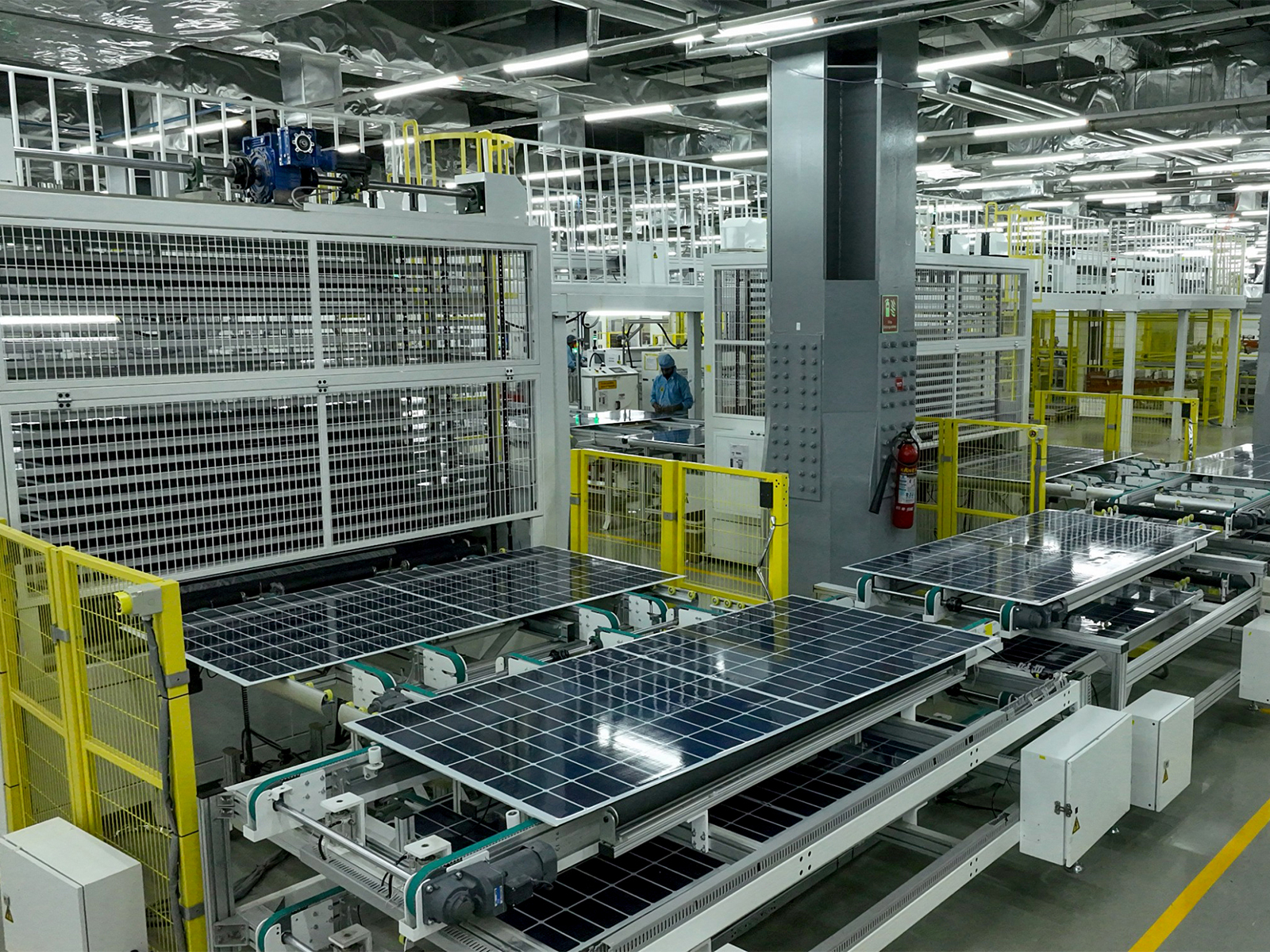 A Solar PV ( photovoltaic) manufacturing unit (File Photo/ANI) A Solar PV ( photovoltaic) manufacturing unit (File Photo/ANI)