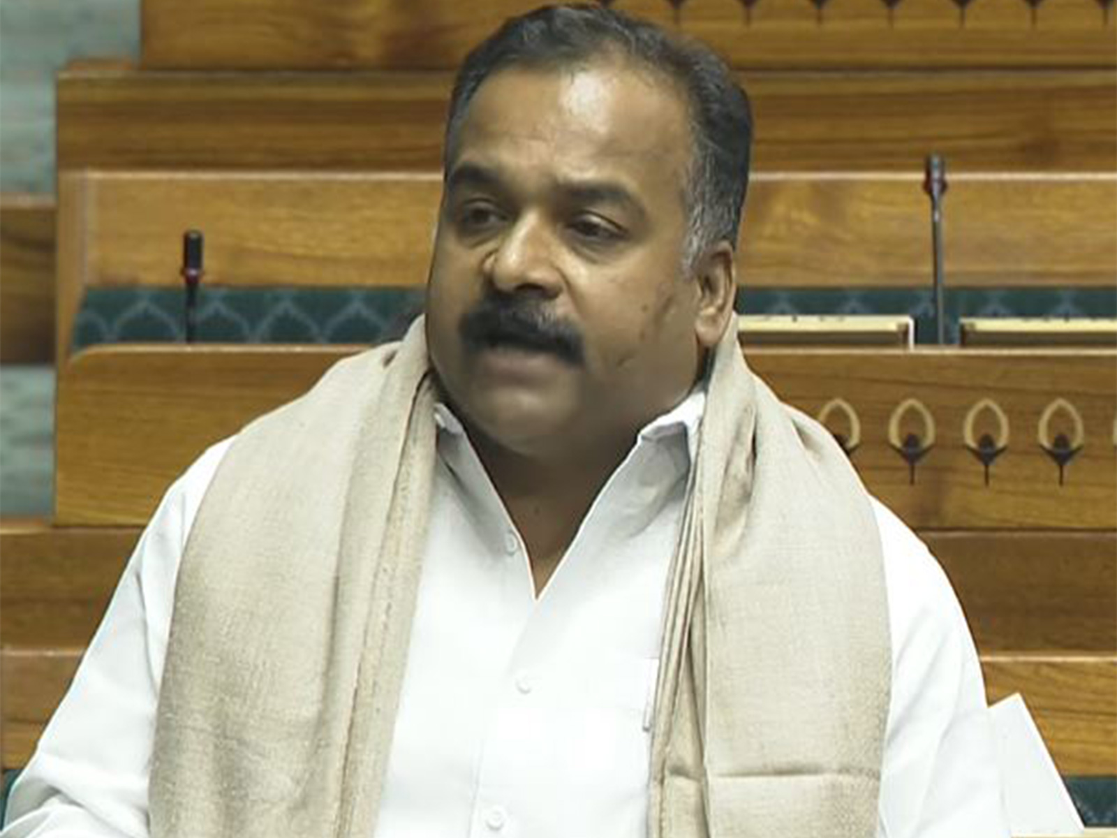 Congress MP Manickam Tagore (Photo/SansadTV) Congress MP Manickam Tagore (Photo/SansadTV)
