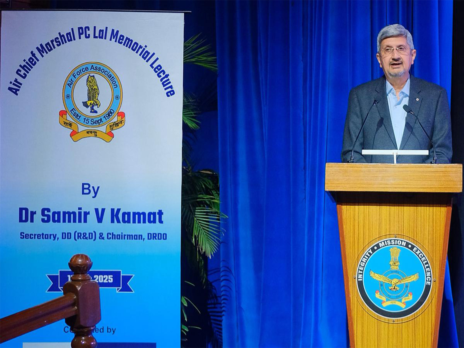 DRDO Chief Sameer V Kamat (Photo/ANI)