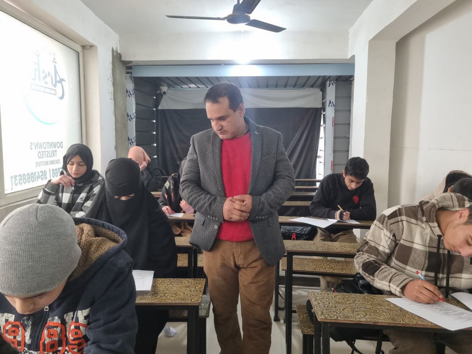 ASAT Scholarship Test conducted (Photo/ANI) ASAT Scholarship Test conducted (Photo/ANI)